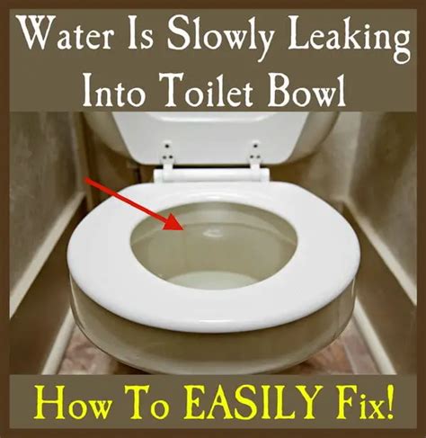 toilet tank slow leak|How to Fix a Slow Water Leak From a Toilet Tank